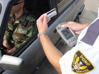 Secure Military ID Card Access Control