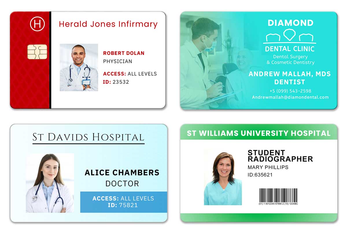 Company ID cards, Make employee plastic photo ID badges in minutes